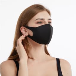 Cool Silk Cotton Face Mouth Mask for Man Woman Washable Reusable Anti Dust Windproof Mouth-muffle Mask Breathable PM2.5 PM042
