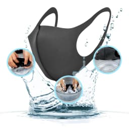 Cool Silk Cotton Face Mouth Mask for Man Woman Washable Reusable Anti Dust Windproof Mouth-muffle Mask Breathable PM2.5 PM042