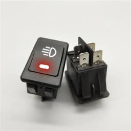 Automobile and Motorcycle Fog Light Switch LED ASW-17D 12V 35A 4Pin