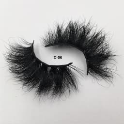 Fluffy Mink Lashes 25mm Lashes Dramatic Thick Volume Natural Eyelashes Make Up Eye Lashes 100% Cruelty Free Mink Eyelashes