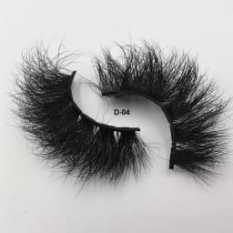 Fluffy Mink Lashes 25mm Lashes Dramatic Thick Volume Natural Eyelashes Make Up Eye Lashes 100% Cruelty Free Mink Eyelashes