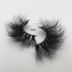 Fluffy Mink Lashes 25mm Lashes Dramatic Thick Volume Natural Eyelashes Make Up Eye Lashes 100% Cruelty Free Mink Eyelashes