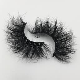 Fluffy Mink Lashes 25mm Lashes Dramatic Thick Volume Natural Eyelashes Make Up Eye Lashes 100% Cruelty Free Mink Eyelashes