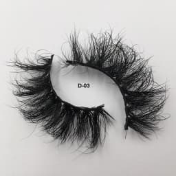 Fluffy Mink Lashes 25mm Lashes Dramatic Thick Volume Natural Eyelashes Make Up Eye Lashes 100% Cruelty Free Mink Eyelashes