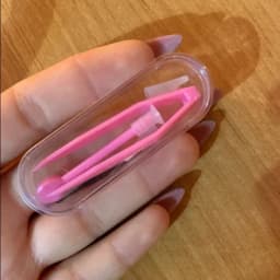 1 Set Color Contact Lens Case Box Tweezers and Suction Stick for Eyes Care Tool Contact Lenses Inserter Tools Contacts Case