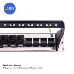 RJ45 & LC & SC Coupler Snap-in Keystone Frame Blind Plate For Modular Blank Patch Panel