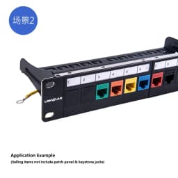 RJ45 & LC & SC Coupler Snap-in Keystone Frame Blind Plate For Modular Blank Patch Panel