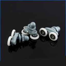 4pcs-8pcs/set 23mm 25mm Sliding Shower Cabin Accessories Glass Door Bearing Roller Pulley Double Runner Swaying Hardware