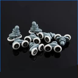 4pcs-8pcs/set 23mm 25mm Sliding Shower Cabin Accessories Glass Door Bearing Roller Pulley Double Runner Swaying Hardware