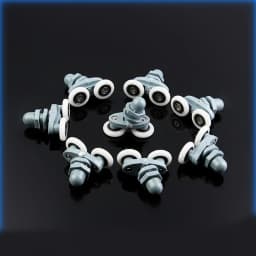 4pcs-8pcs/set 23mm 25mm Sliding Shower Cabin Accessories Glass Door Bearing Roller Pulley Double Runner Swaying Hardware