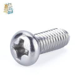 20-90pcs M1 M1.2 M1.4 M1.6 M2 M2.5 M3 M4 DIN7985 GB818 304 Stainless Steel Cross Recessed Pan Head Screws Phillips Screws