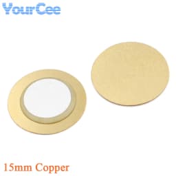10pcs/lot Piezoelectric Piezo Ceramic Wafer Plate Sounder Buzzer Loudspeaker Sensor Dia 12MM/15MM/18MM/20MM/27MM/35MM/50MM/23MM