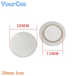 10pcs/lot Piezoelectric Piezo Ceramic Wafer Plate Sounder Buzzer Loudspeaker Sensor Dia 12MM/15MM/18MM/20MM/27MM/35MM/50MM/23MM
