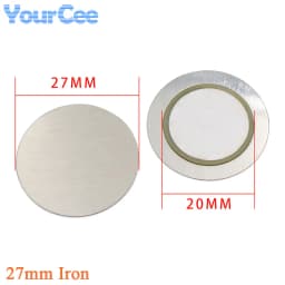 10pcs/lot Piezoelectric Piezo Ceramic Wafer Plate Sounder Buzzer Loudspeaker Sensor Dia 12MM/15MM/18MM/20MM/27MM/35MM/50MM/23MM