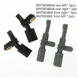 4Pcs ABS Wheel Speed Sensor Kit for Passat Golf 7 A3 S3 TT Octavia Leon WHT 003 864 A WHT003860 WHT 003 861