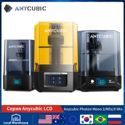 ANYCUBIC DLP SLA LCD Resin 3D Printer Photon Mono 4, Photon Mono M7, M7 Pro, Photon P1, Photon P1 Max, Wash and Cure 3 Plus, Max