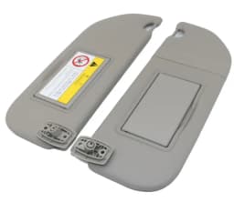 For Citroen C2 Interior Sunvisor With Mirror Front Visor Assembly Car Accessories