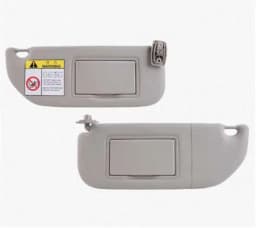 For Citroen C2 Interior Sunvisor With Mirror Front Visor Assembly Car Accessories