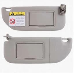For Citroen C2 Interior Sunvisor With Mirror Front Visor Assembly Car Accessories