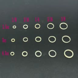 10packs/1000pcs Dental Elastic Rubber Bands Orthodontic Braces bands 3.5oz/5Oz/6.5Oz Dental Orthodontic Product