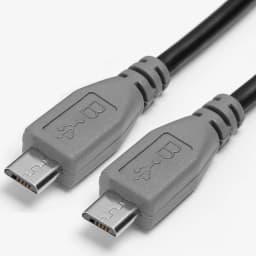 5 Pin Micro USB Male To Micro USB Male OTG Converter Adapter Lead Data Cable Charging Cord For Phone Tablet