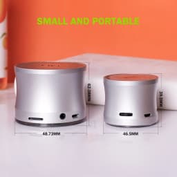 EWA A109Mini Bluetooth Speaker Super Booming Bass Distortion-Free At Maximum Volume Extremely Compact Size Ultra-Portable