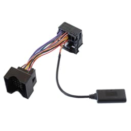 NEW Bluetooth Audio AUX Cable Big Plug Adapter 12-pin For BMW E60 E63 E64 E61 E62