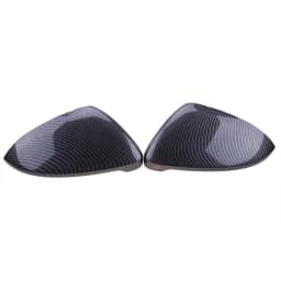 Replacement Rearview Mirror Cover Housing For VW Golf 7 MK7 MK7.5 GTI GTD 2013-2018 Black/White/Carbon Look Side Wing Mirror Cap