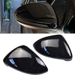 Replacement Rearview Mirror Cover Housing For VW Golf 7 MK7 MK7.5 GTI GTD 2013-2018 Black/White/Carbon Look Side Wing Mirror Cap