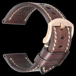 MAIKES Watch Strap 2020 High Quality Handmade Genuine Leather Watchbands For Samsung Galaxy Watch 46mm Gear S3 Huawei GT2