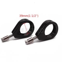 Motorcycle Turn Signal Relocation Bracket 39mm 41mm 49mm Fork Clamp Mount For Harley  Sportster 883 XL1200 For Dyna Universal