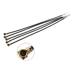 5Pcs MHF4 VI IPX 0.81mm RF Pigtail Coax Jumper Cable 4th OD Solder for PCI WIFI Card Wireless Antenna