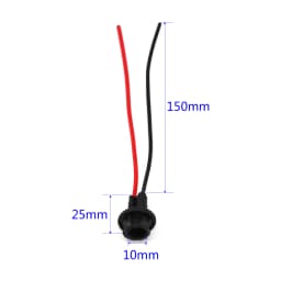 10pcs T10 Auto Car Socket Connector Extension DC 0V ~ 12V Light Bulb Socket W5W 168 194 For Cars Trucks Boats