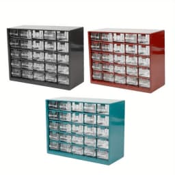 25 Multi-grid Drawer Parts Box Wall-mounted Screw Classification Component Box Tool Case Electronic Components Storage Toolbox