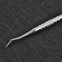 1pc Stainless Steel 2 Way Multifunction Nail Art Spoon Cuticle Dead Skin Pusher Groove Pick DIY Manicure Pedicure Tools