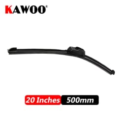 KAWOO Car Wiper Blade U Hook Universal Frameless Bracketless Rubber Car Windshield Wipe Blades 14"16"17"18"19"20"21"22"24"26"28"