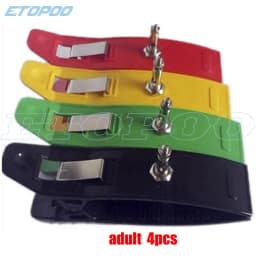 4pcs/Set ECG EKG Limb Clip Electrode for Adult or Children Pediatric Apply to BCI Bionet Biolight Contec Datex Edan GE Monitor