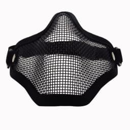 Airsoft Half Face Mask Tactical Metal Mesh Skull Protective Army Wargame Hunting Accessories Paintball Masks CS Shooting Masks