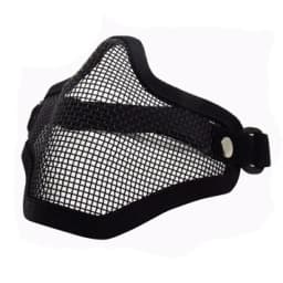 Airsoft Half Face Mask Tactical Metal Mesh Skull Protective Army Wargame Hunting Accessories Paintball Masks CS Shooting Masks