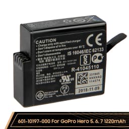 Original Replacement Battery For GoPro Hero 9 10 4 5 6 7 8 Hero4 Hero8 Hero6 335-06532-000 SPBL1B AHDBT-401 SPJB1B 601-10197-000