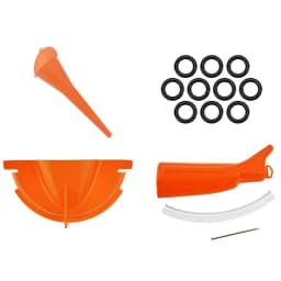 Motorcycle Transmission Crankcase Fill Funnel Primary Case Oil Fill Funnel Cover Sealing O-Ring For Harley Touring Dyna Softail