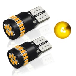 OXILAM 2Pcs Canbus T10 W5W LED 3014 24-SMD Side Position Parking Light Bulb for Volkswagen Golf Tiguan Jetta City Touran Passat