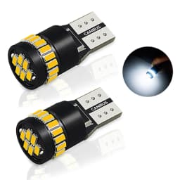 OXILAM 2Pcs Canbus T10 W5W LED 3014 24-SMD Side Position Parking Light Bulb for Volkswagen Golf Tiguan Jetta City Touran Passat