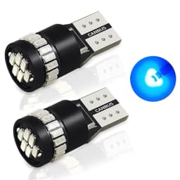 OXILAM 2Pcs Canbus T10 W5W LED 3014 24-SMD Side Position Parking Light Bulb for Volkswagen Golf Tiguan Jetta City Touran Passat