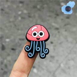 1Pcs Sea Animals Turtle Conch Crab Cute Fish PVC Shoe Charms Accessories Children Shoe Buckle Decorations Backpack Ormaments