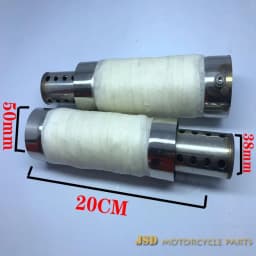 Applicable to motorcycle Harley 883/X48/1200/750 modified VH exhaust muffler muffler/Diameter size 45MM, 48MM, 50MM, 60MM