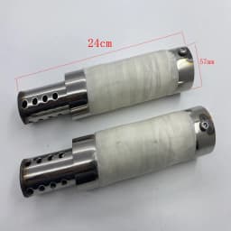 Applicable to motorcycle Harley 883/X48/1200/750 modified VH exhaust muffler muffler/Diameter size 45MM, 48MM, 50MM, 60MM