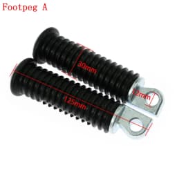 Motorcycle Black Footrest Rear Passenger Foot Pegs Mount Pedal For Harley Sportster XL 2000-2022 883 1200 72 48 Iron Forty Eight