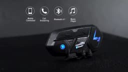 Fodsports M1-S Pro Motorcycle Helmet Intercom 2000M Wireless Bluetooth Headset Intercomunicador Moto 8 Riders Earphone