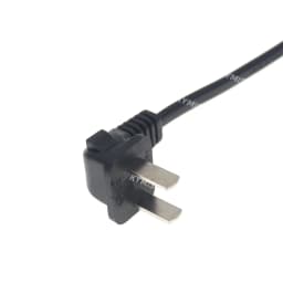 IEC 320 C7 To Universal 2Pin Plug Power Cord For Samsung TCL TV, C7 Right Angled 90 Degree To 2Pin Extension Cable, 0.5m/1m/2m
